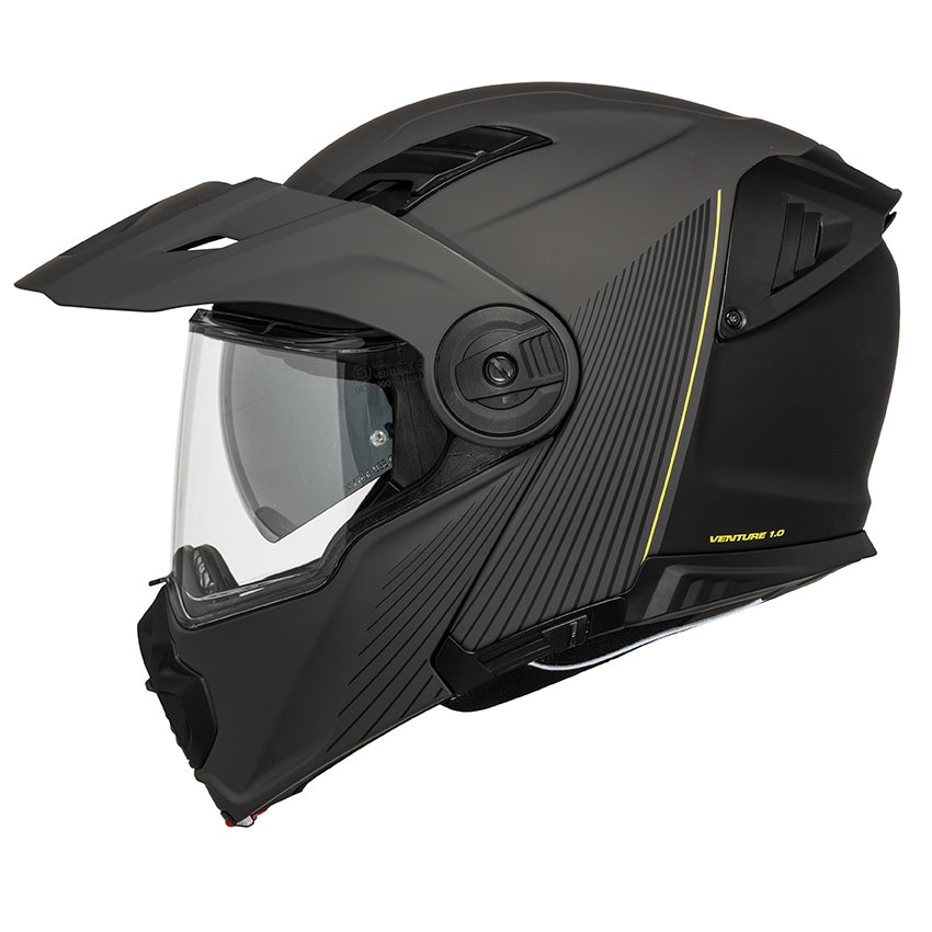 Venture 1.0 Klapphelm - matt grau-anthrazit