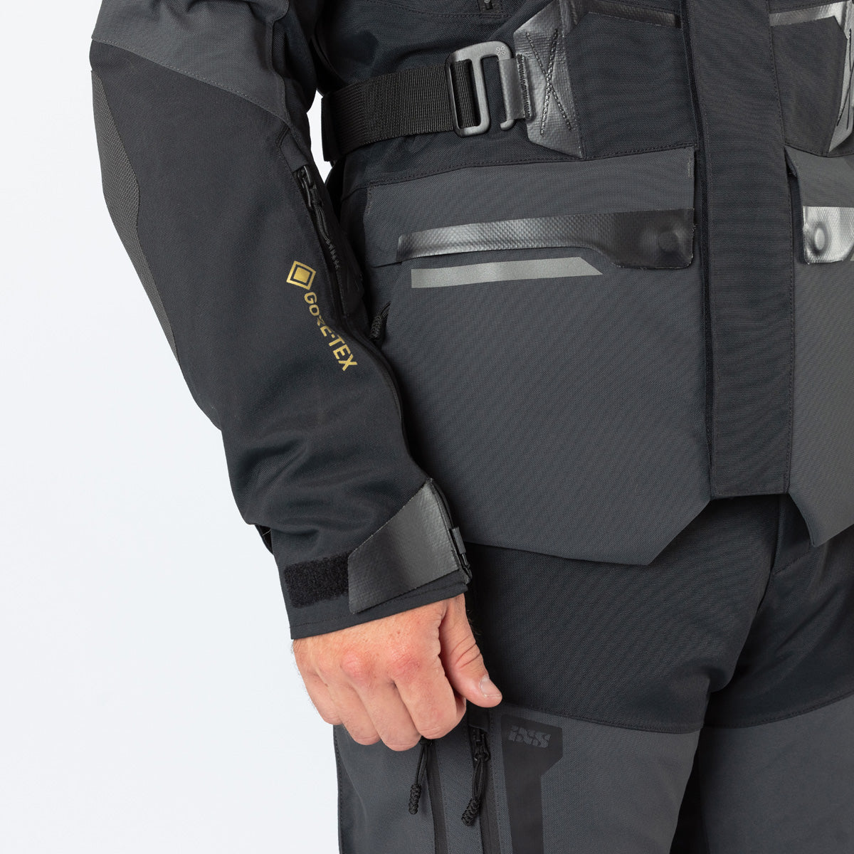 iXS Venture-GTX 1.0 laminated jacket black-mid grey – IXS.com