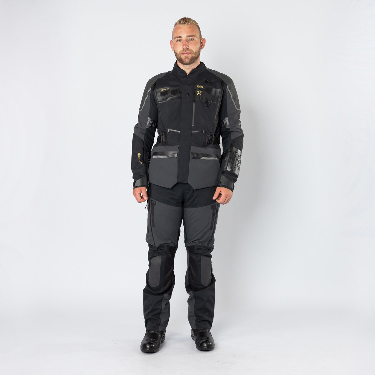iXS Venture-GTX 1.0 laminated pants black-mid grey – iXS.com