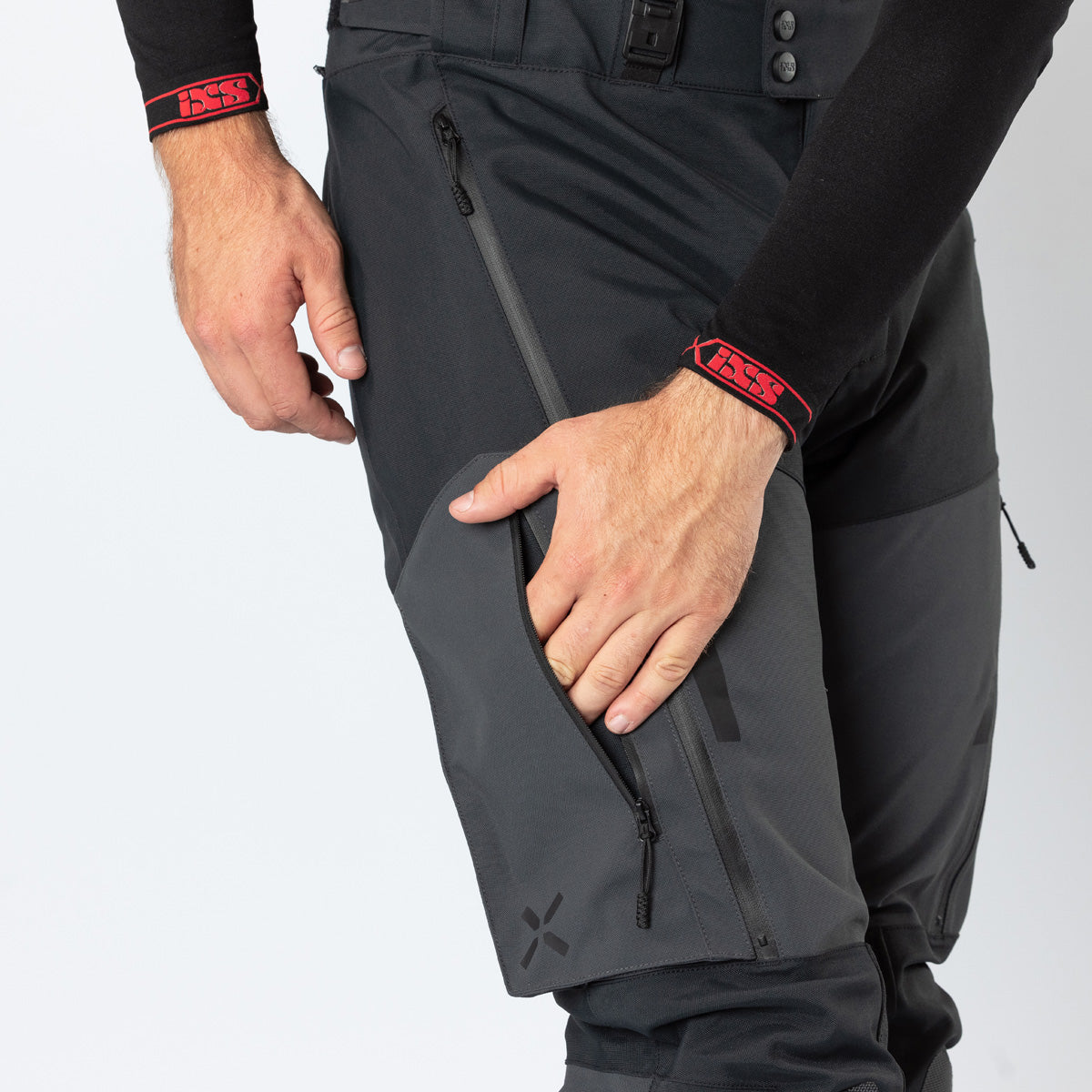 iXS Venture-GTX 1.0 laminated pants black-mid grey – iXS.com