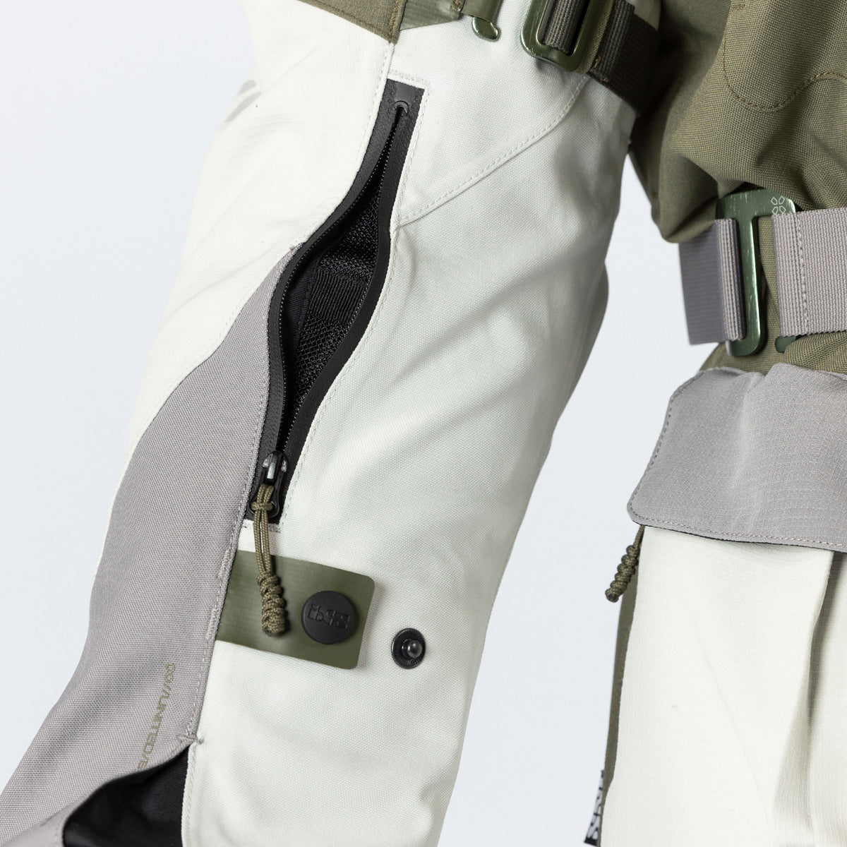 Venture-STX 1.0 Laminatjacke hellgrau-oliv