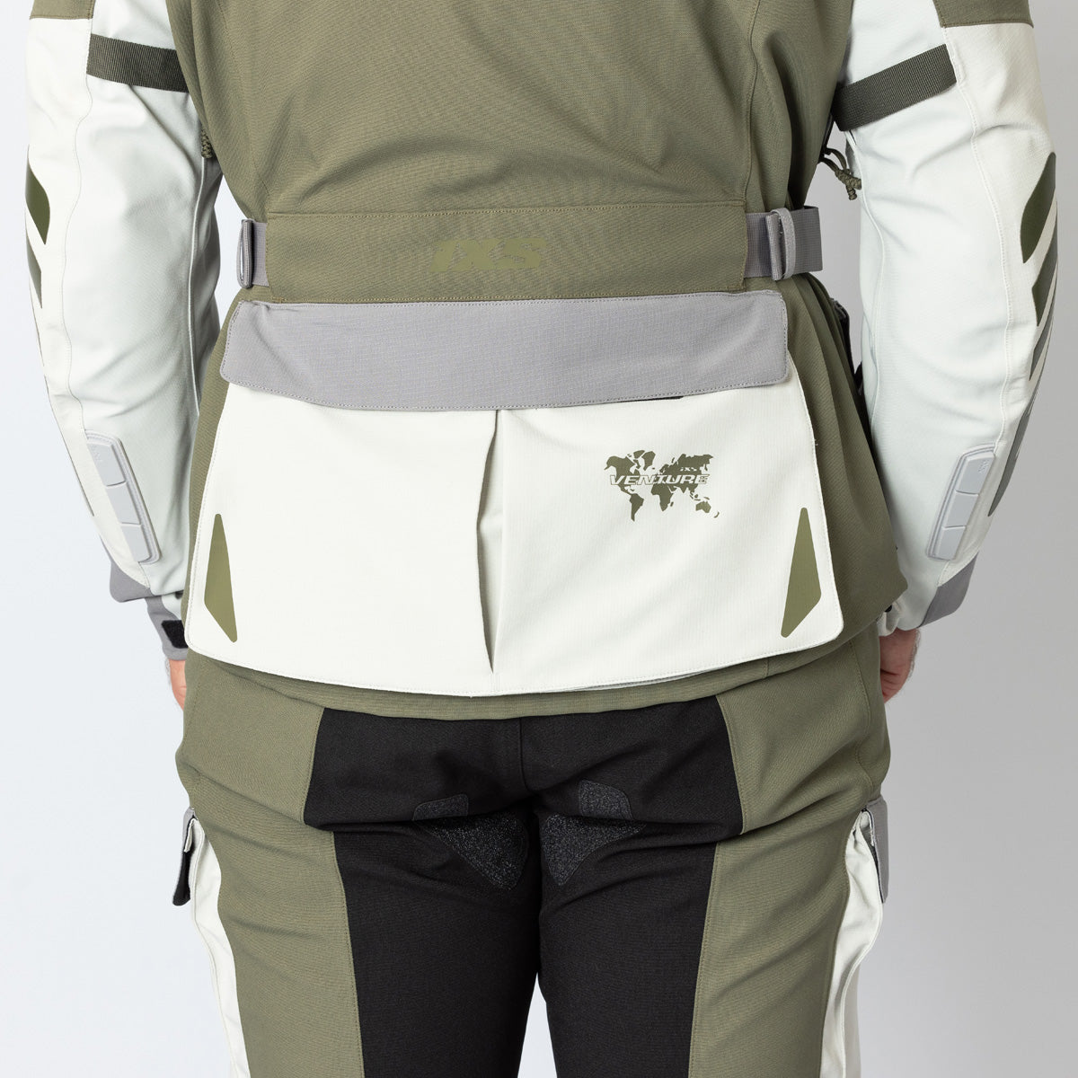 Venture-STX 1.0 Laminatjacke hellgrau-oliv