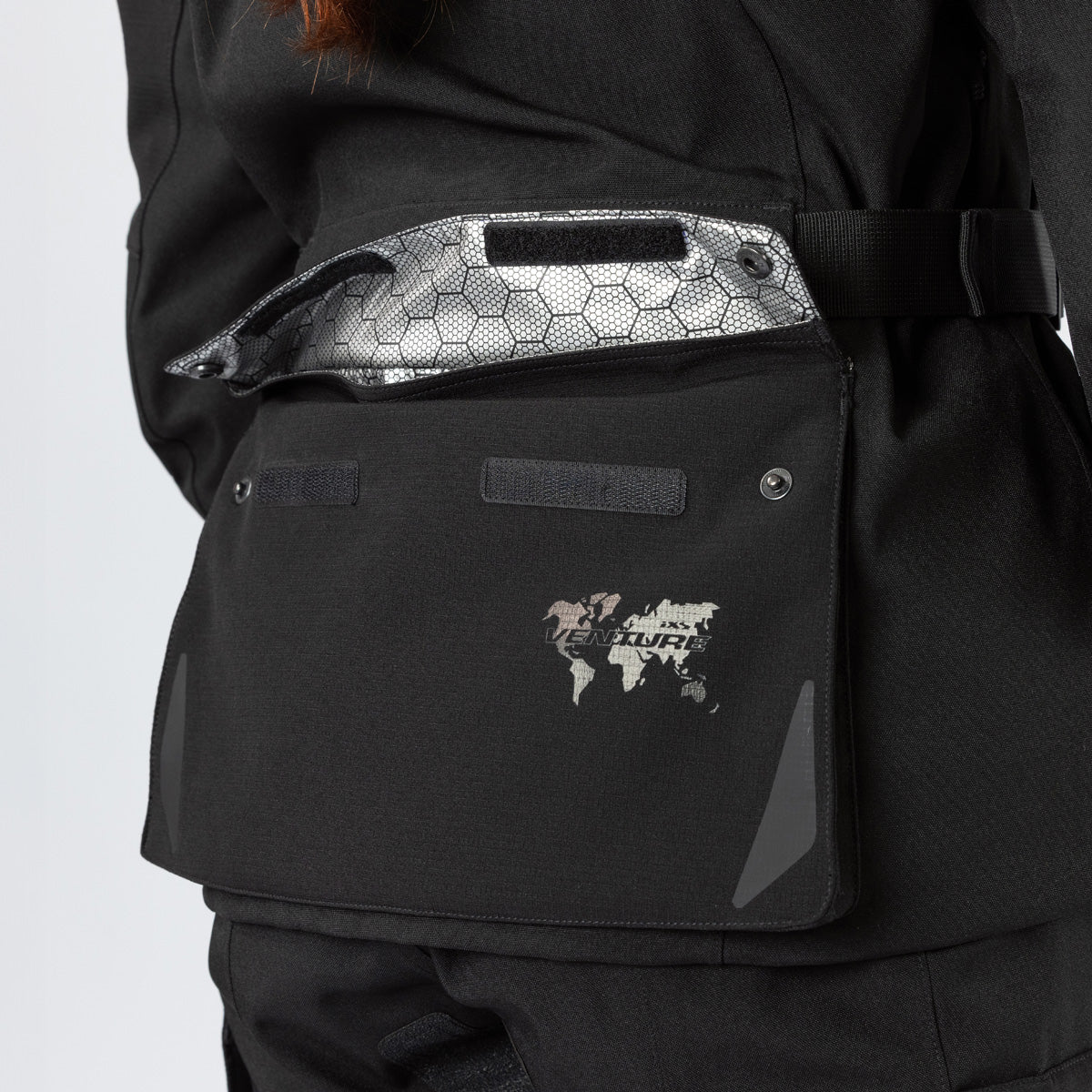 Damen Venture-STX 1.0 Laminatjacke schwarz