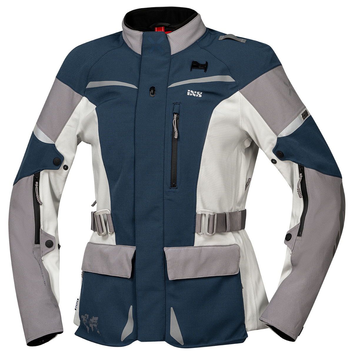 Damen Venture-STX 1.0 Laminatjacke blau-hellgrau