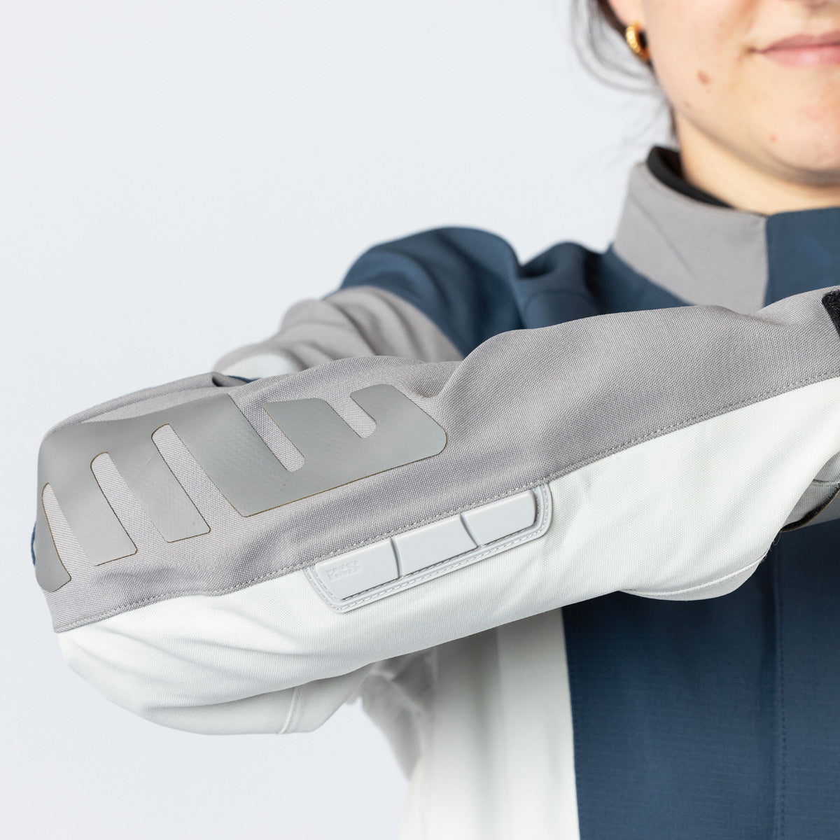 Damen Venture-STX 1.0 Laminatjacke blau-hellgrau