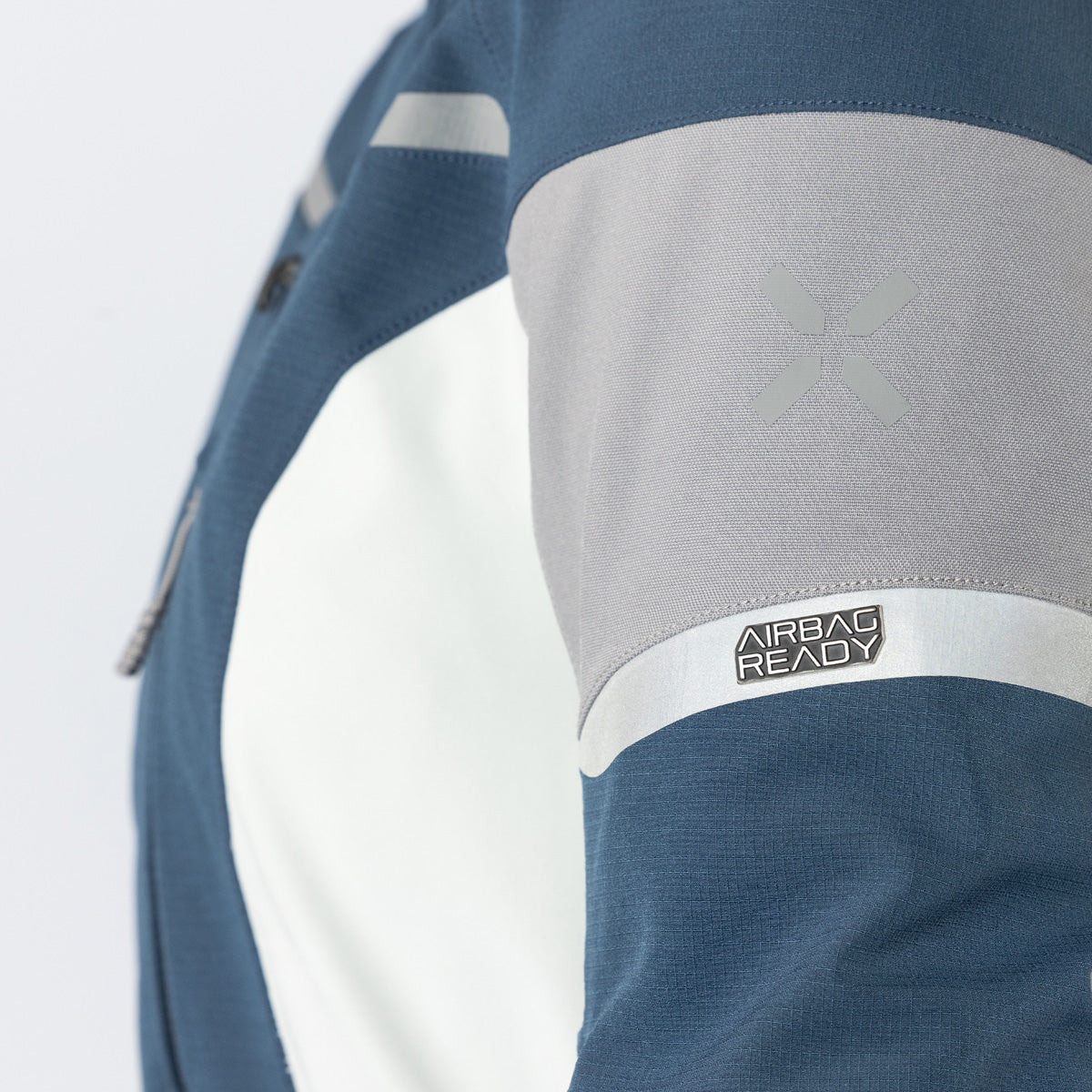 Damen Venture-STX 1.0 Laminatjacke blau-hellgrau