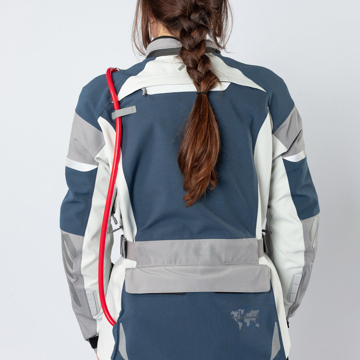 Damen Venture-STX 1.0 Laminatjacke blau-hellgrau