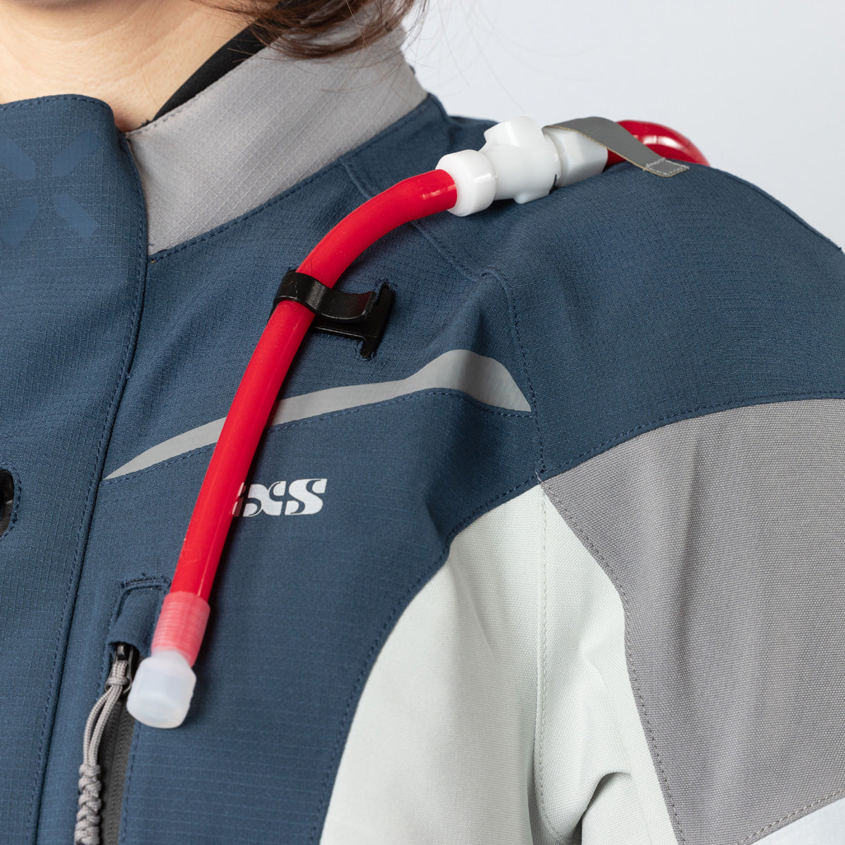 Damen Venture-STX 1.0 Laminatjacke blau-hellgrau