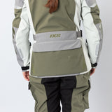Damen Venture-STX 1.0 Laminatjacke hellgrau-oliv