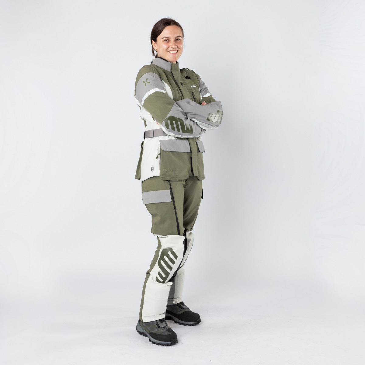 Damen Venture-STX 1.0 Laminathose oliv-hellgrau