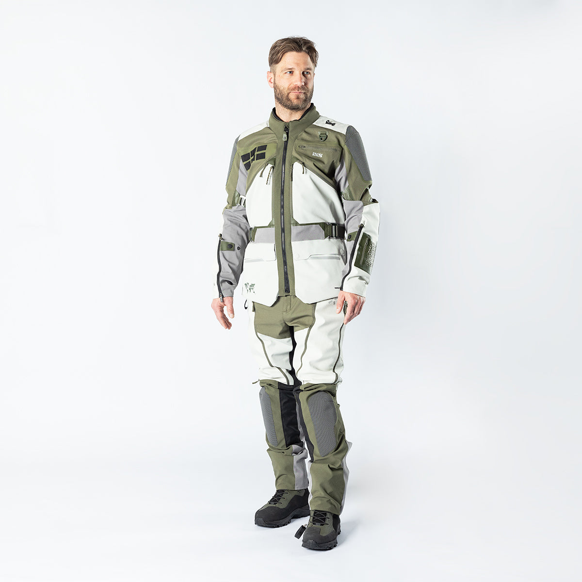 iXS Venture-Air 1.0 jacket light grey-olive – iXS.com