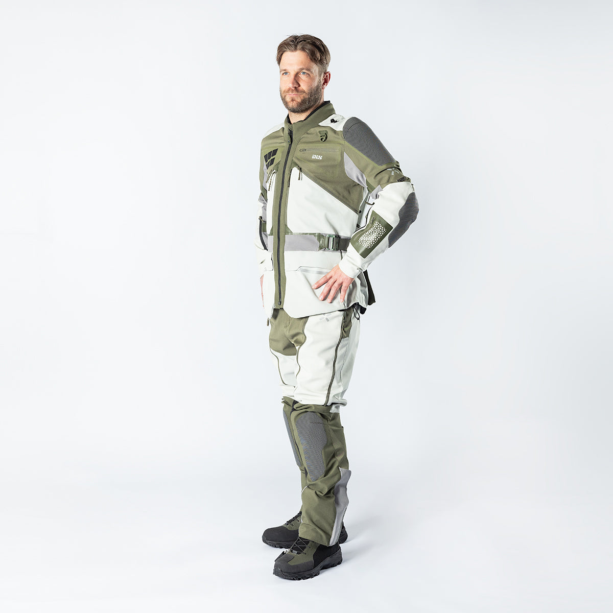 iXS Venture-Air 1.0 jacket light grey-olive – iXS.com