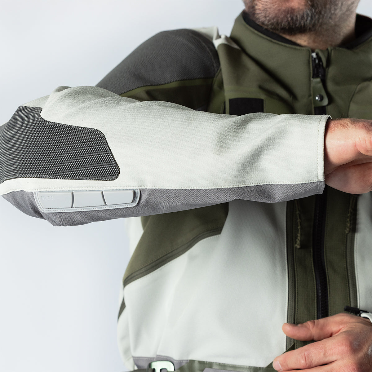 iXS Venture-Air 1.0 jacket light grey-olive – iXS.com