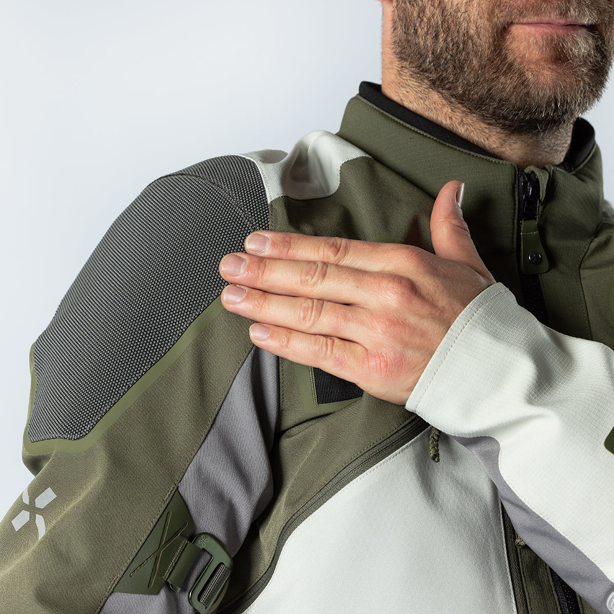 iXS Venture-Air 1.0 jacket light grey-olive – iXS.com