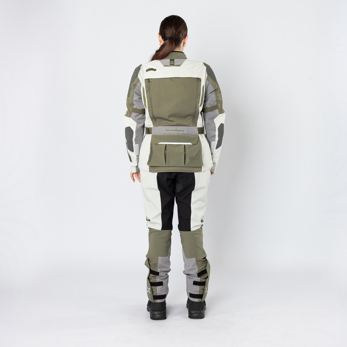 Damen Venture-Air 1.0 Jacke hellgrau-oliv