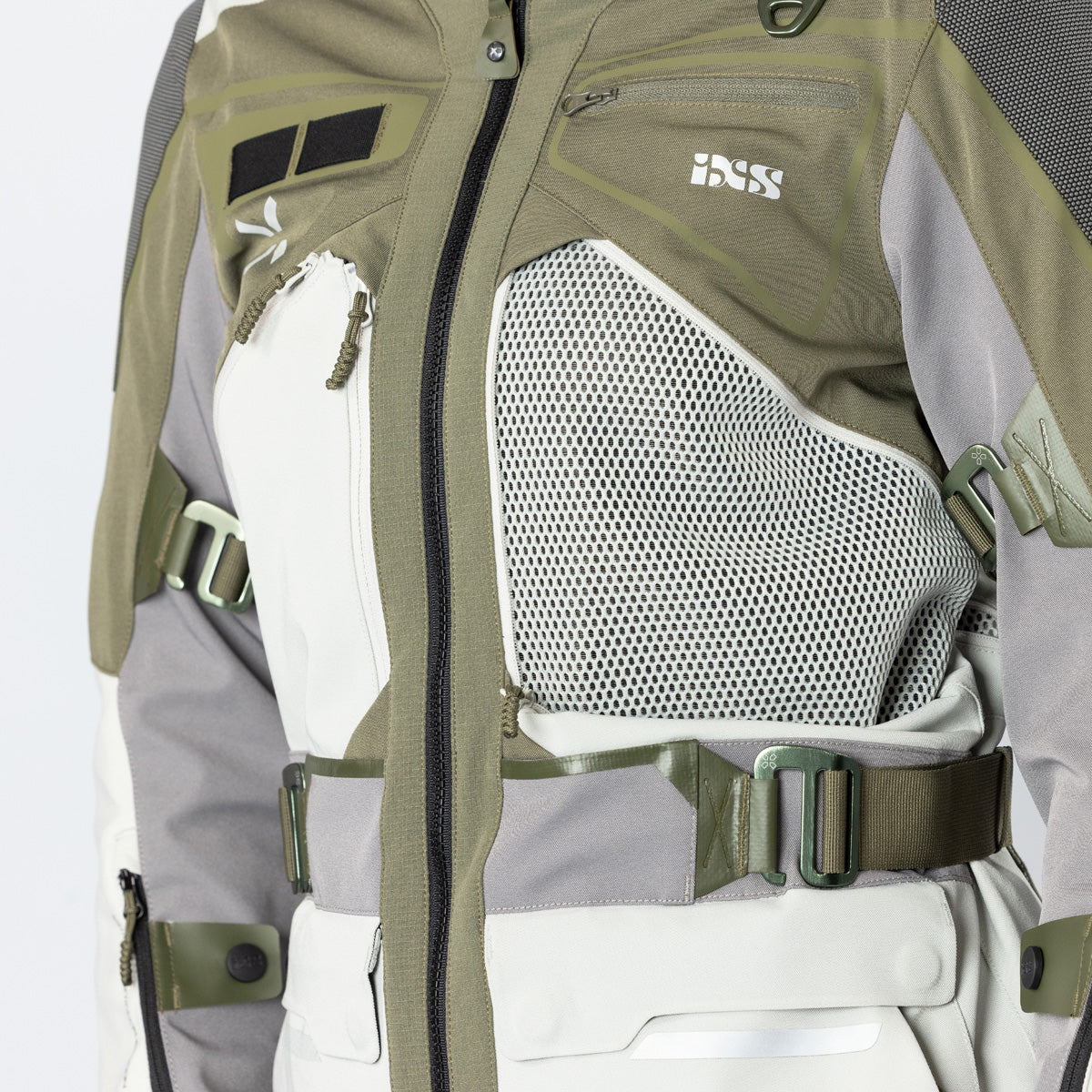 Damen Venture-Air 1.0 Jacke hellgrau-oliv