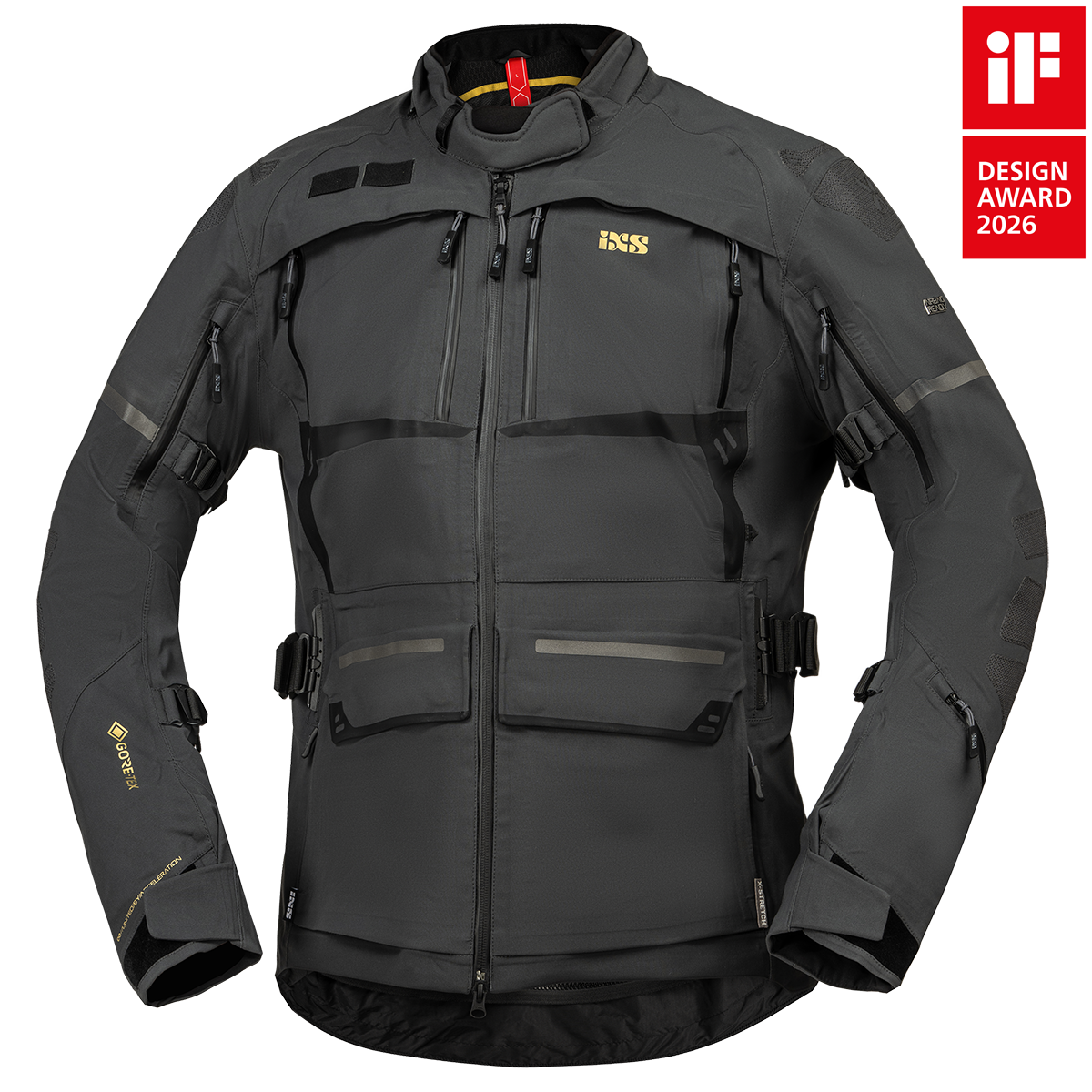 Tourster-GTX 1.0 laminated jacket - dark grey – iXS.com