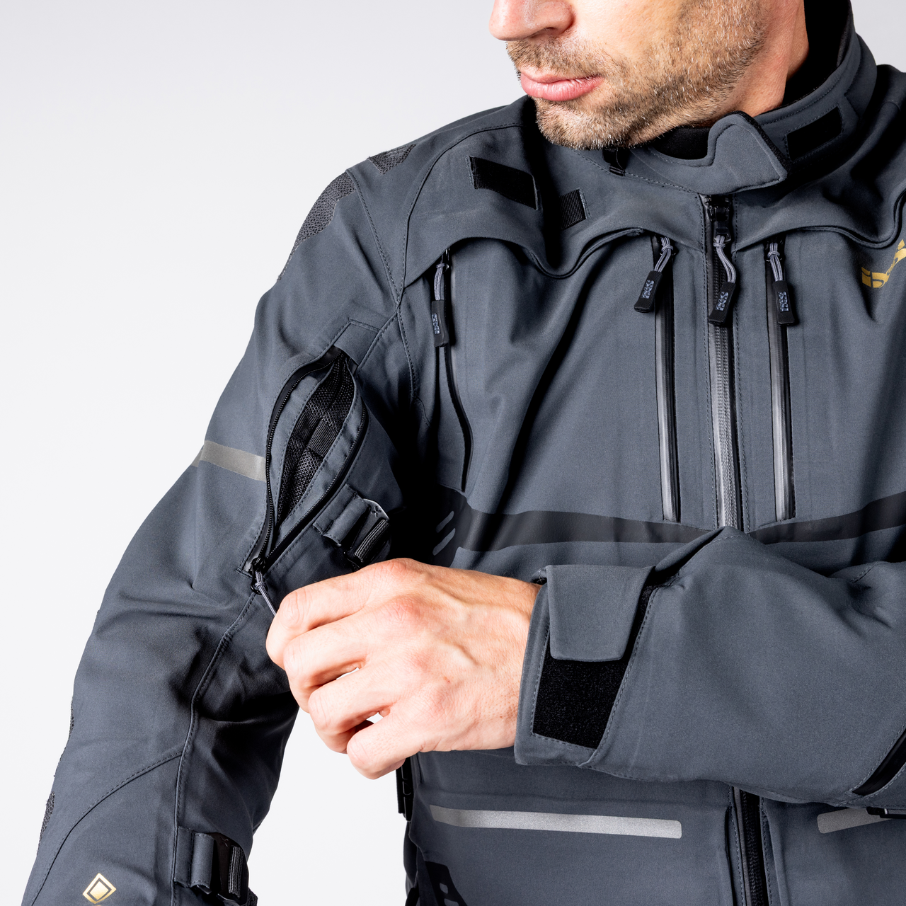iXS-Tourster-GTX 1.0 Laminatjacke - dunkelgrau-23