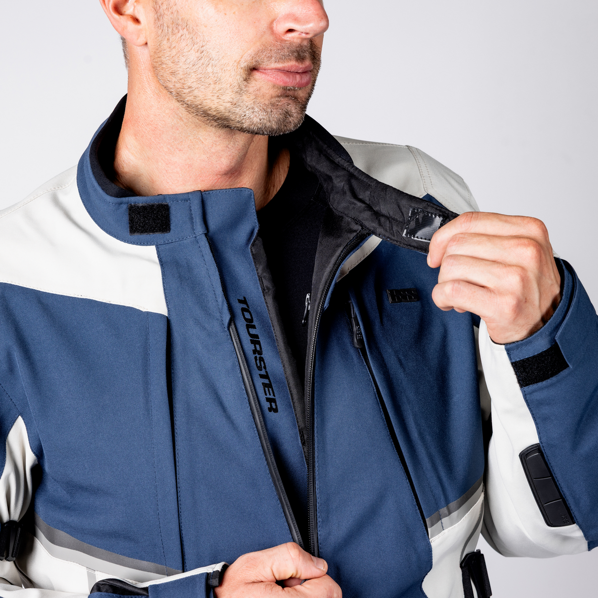 iXS-Tourster-STX 1.0 Laminatjacke - blau-cool grey-15