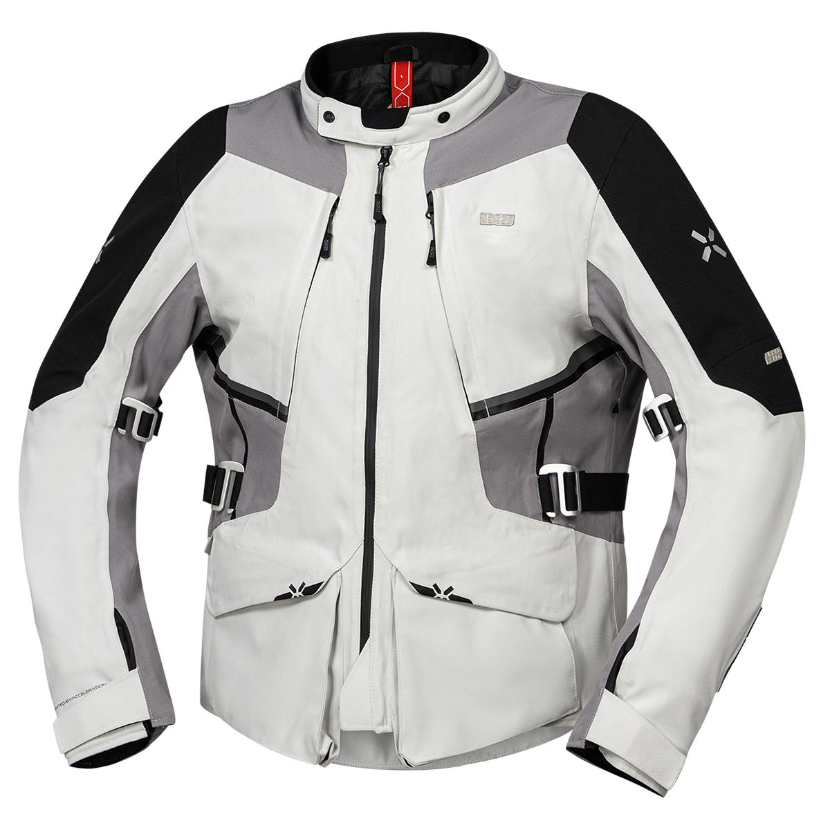 iXS Tourster-STX 1.0 laminated jacket light grey-grey – iXS.com