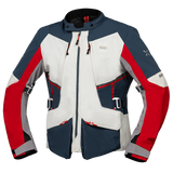 Tourster-STX 1.0 Laminatjacke hellgrau-blau-rot