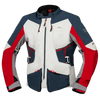 Tourster-STX 1.0 Laminatjacke hellgrau-blau-rot