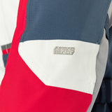 Tourster-STX 1.0 Laminatjacke hellgrau-blau-rot