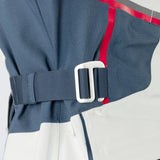 Tourster-STX 1.0 Laminatjacke hellgrau-blau-rot