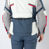 Tourster-STX 1.0 Laminatjacke hellgrau-blau-rot