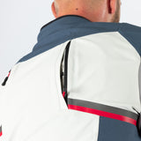 Tourster-STX 1.0 Laminatjacke hellgrau-blau-rot