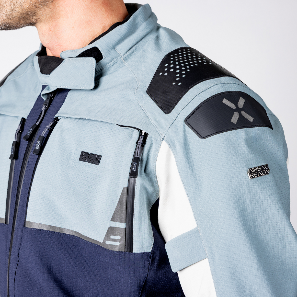 iXS-Tourster-STX 2.0 Laminatjacke - dunkelblau-blau grau-cool grau-22