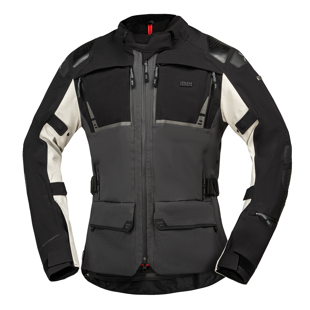 Tourster-STX 2.0 laminated jacket - dark grey-black-cool grey