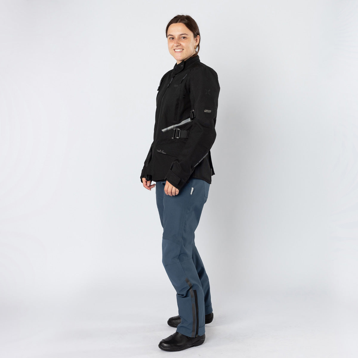 Damen Tourster-STX 1.0 Laminatjacke schwarz