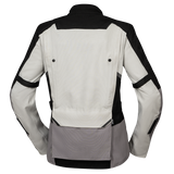 Damen Tourster-STX 1.0 Laminatjacke hellgrau-grau