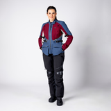 iXS-Damen Tourster-STX 1.0 Laminatjacke - weinrot-blau-cool grey-02