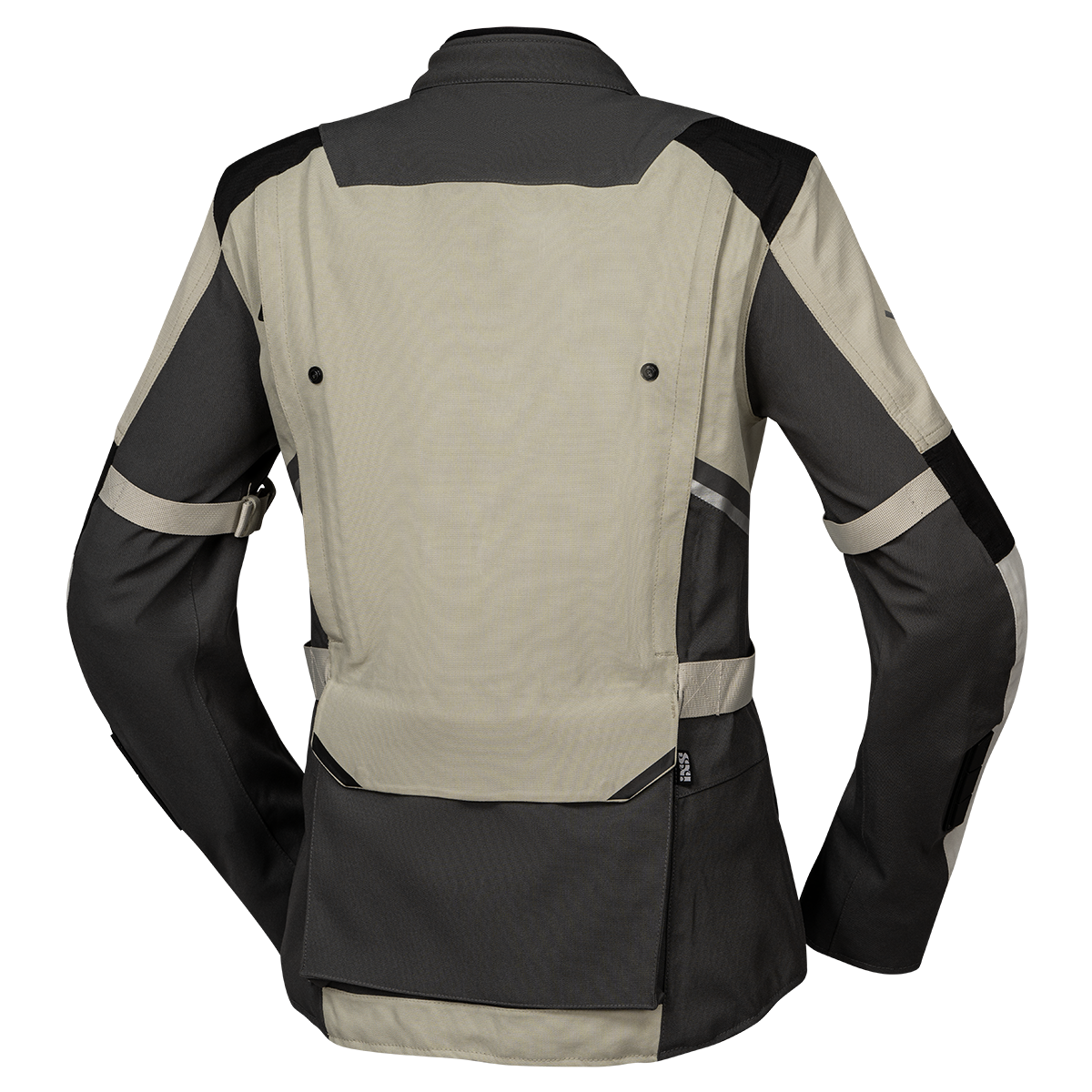 Damen Tourster-STX 1.0 Laminatjacke steingrau-dunkelgrau-schwarz