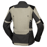 Damen Tourster-STX 1.0 Laminatjacke steingrau-dunkelgrau-schwarz