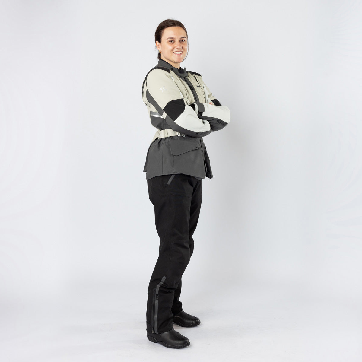iXS Women's Tourster-STX 1.0 laminated jacket abbey stone-dark