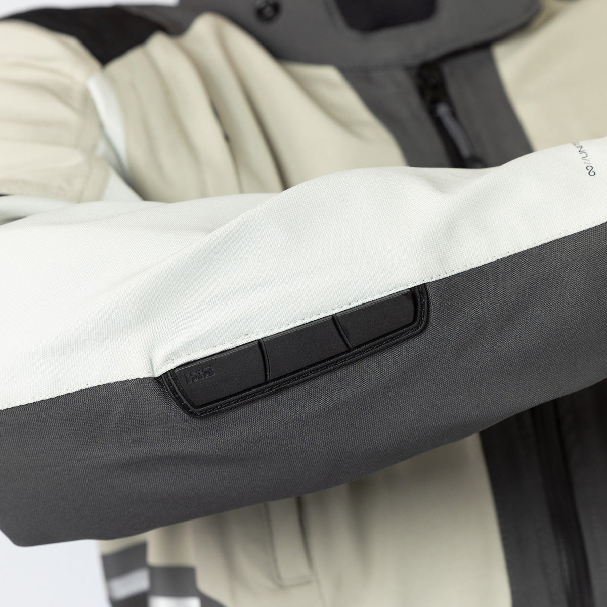 Damen Tourster-STX 1.0 Laminatjacke steingrau-dunkelgrau-schwarz