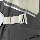 Damen Tourster-STX 1.0 Laminatjacke steingrau-dunkelgrau-schwarz