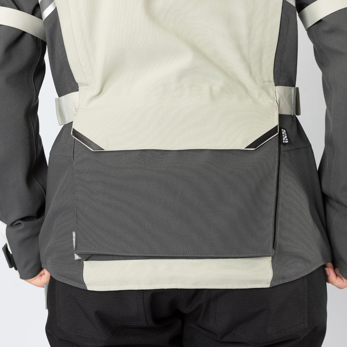 Damen Tourster-STX 1.0 Laminatjacke steingrau-dunkelgrau-schwarz