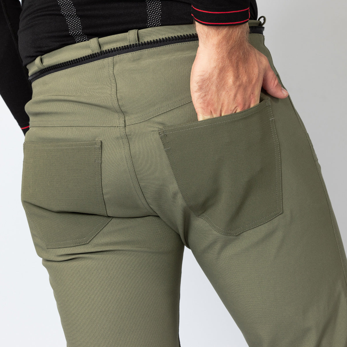 Tourster-STX 1.0 Laminathose oliv