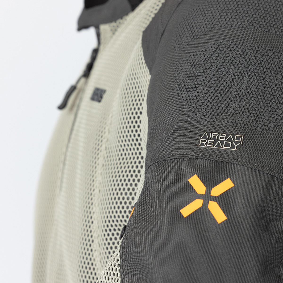 Tourster-BigAir 1.0 Jacke steingrau-dunkelgrau-orange