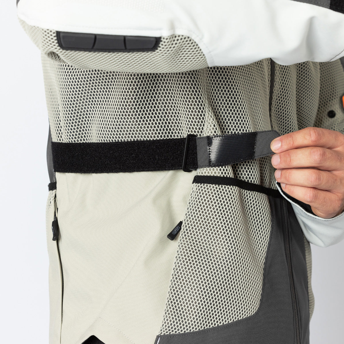 Tourster-BigAir 1.0 Jacke steingrau-dunkelgrau-orange