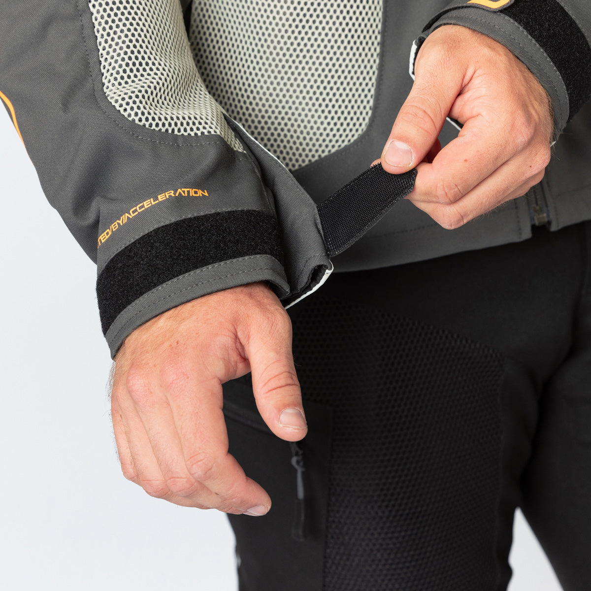 Tourster-BigAir 1.0 Jacke steingrau-dunkelgrau-orange