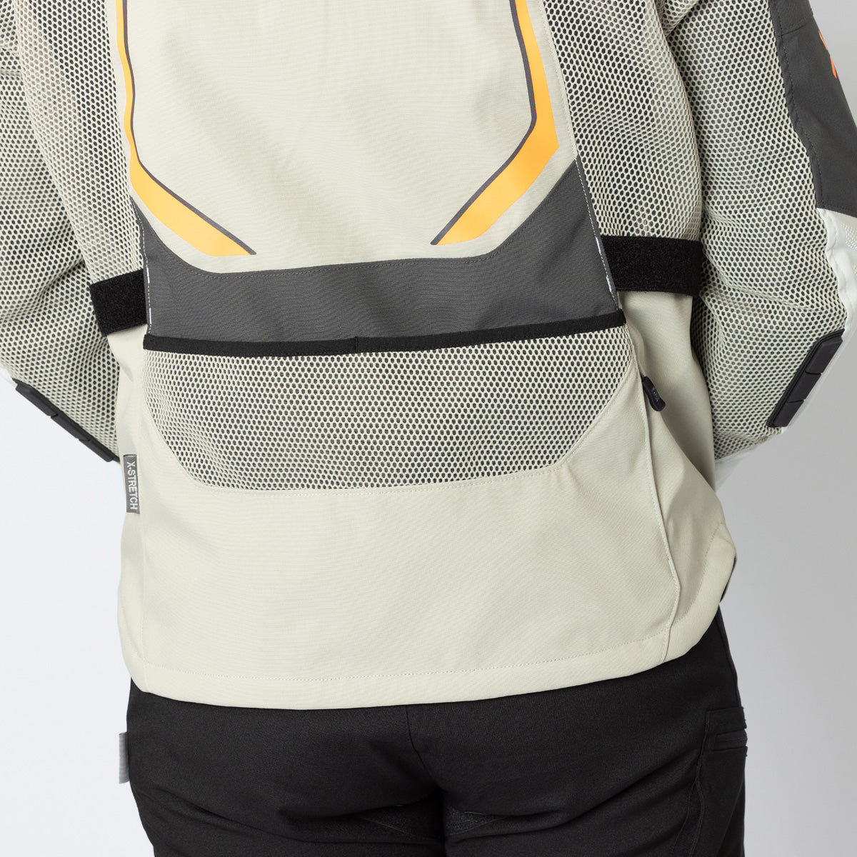 Tourster-BigAir 1.0 Jacke steingrau-dunkelgrau-orange