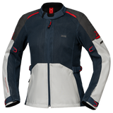Damen Tourster-BigAir 1.0 Jacke hellgrau-blau-rot