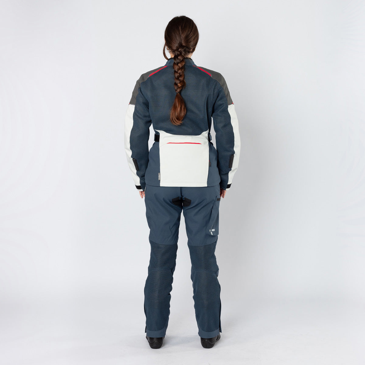 Damen Tourster-BigAir 1.0 Jacke hellgrau-blau-rot