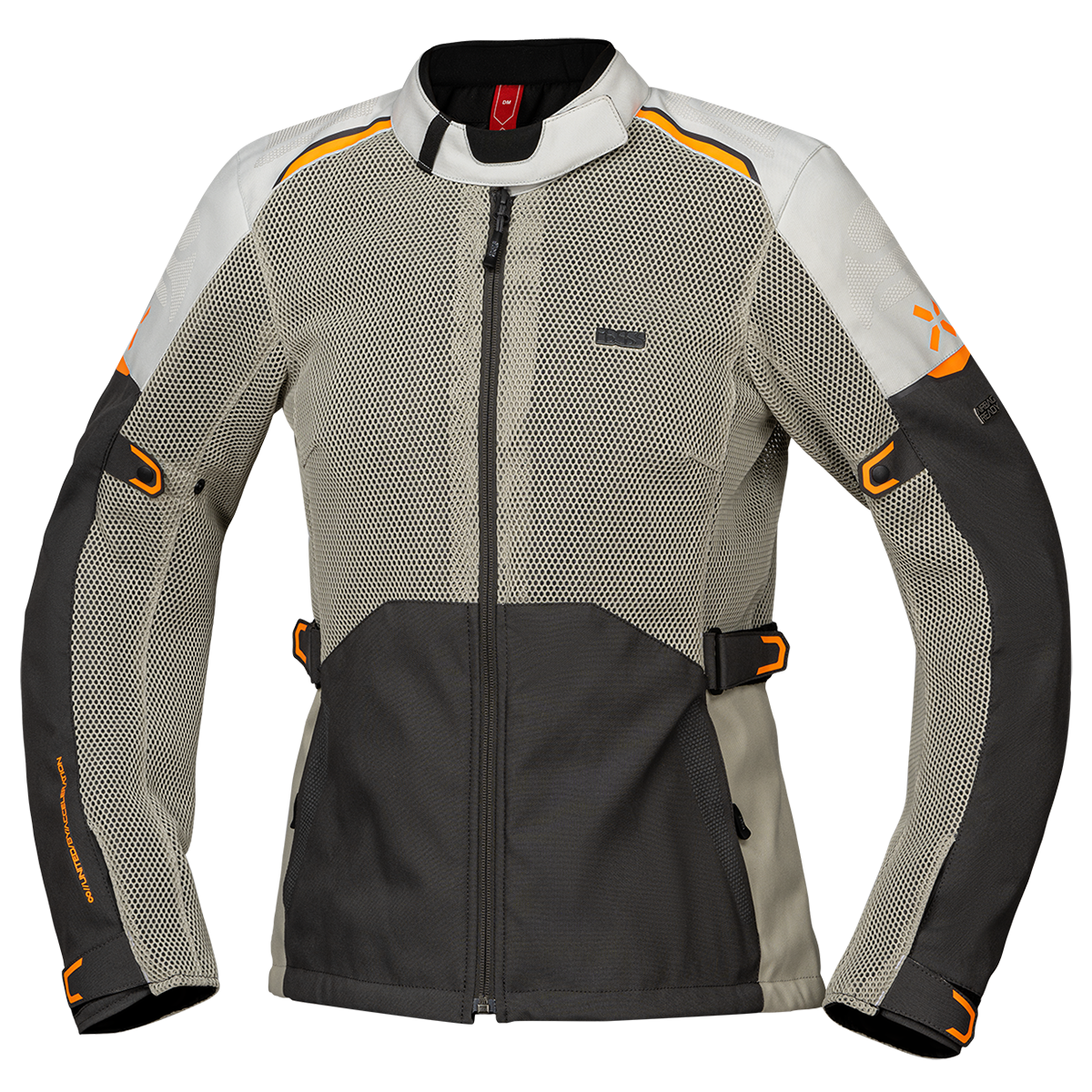 Damen Tourster-BigAir 1.0 Jacke dunkelgrau-steingrau-orange
