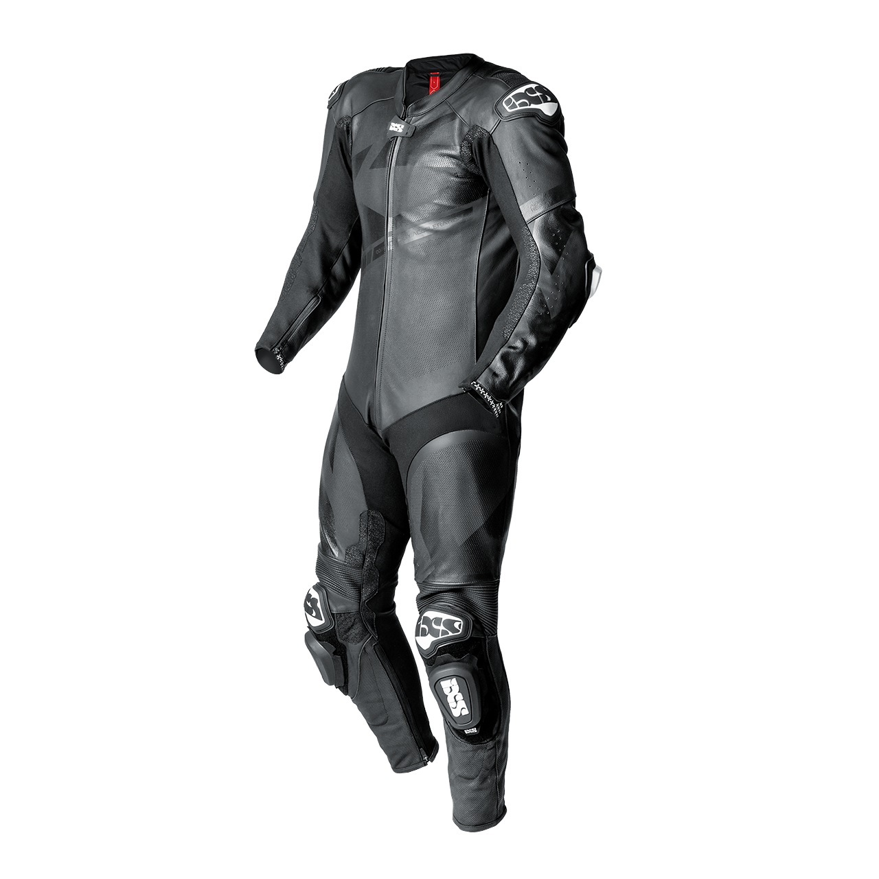 Ace 1.0 one-piece leather suit - black – iXS.com